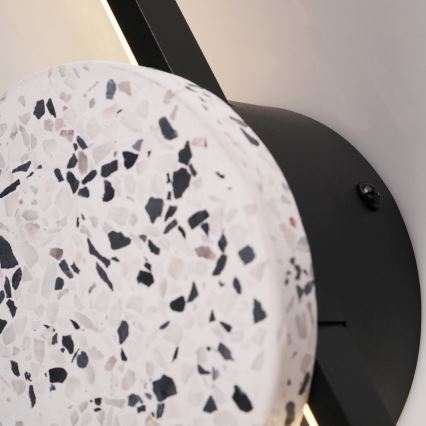 LED-Wandleuchte FLORENTYNA LED/24W/230V 4000K schwarz/weiß