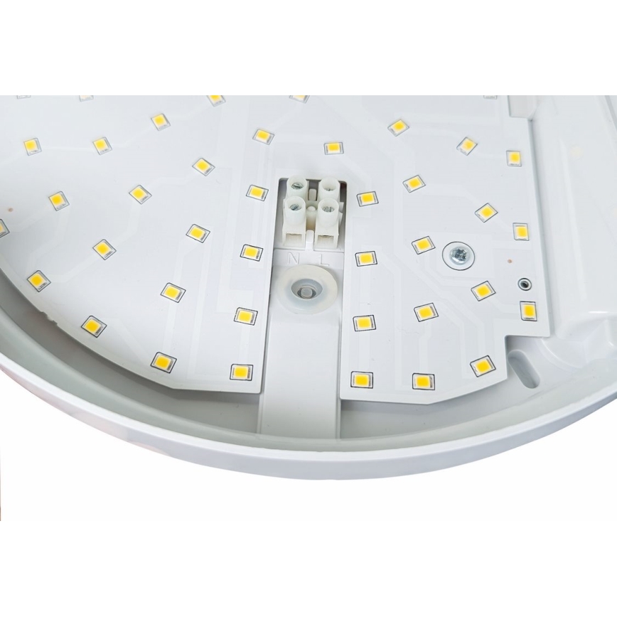 LED-Wandleuchte für Außenbereiche mit Sensor HIBIS LED/15W/230V IP44