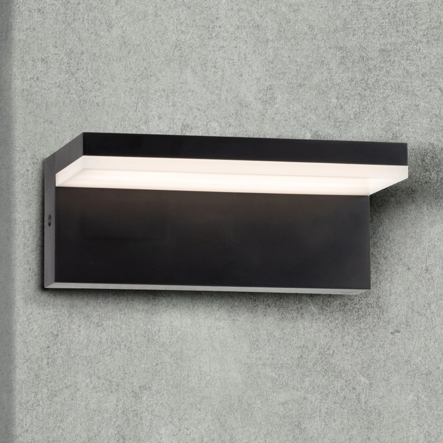 LED-Wandleuchte für Außenbereiche TESA LED/10W/230V IP54 schwarz