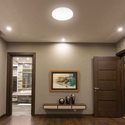 LED-Wandleuchte für Badezimmer mit Sensor SAMSUNG CHIP LED/15W/230V 3000/4000/6000K IP44 weiß