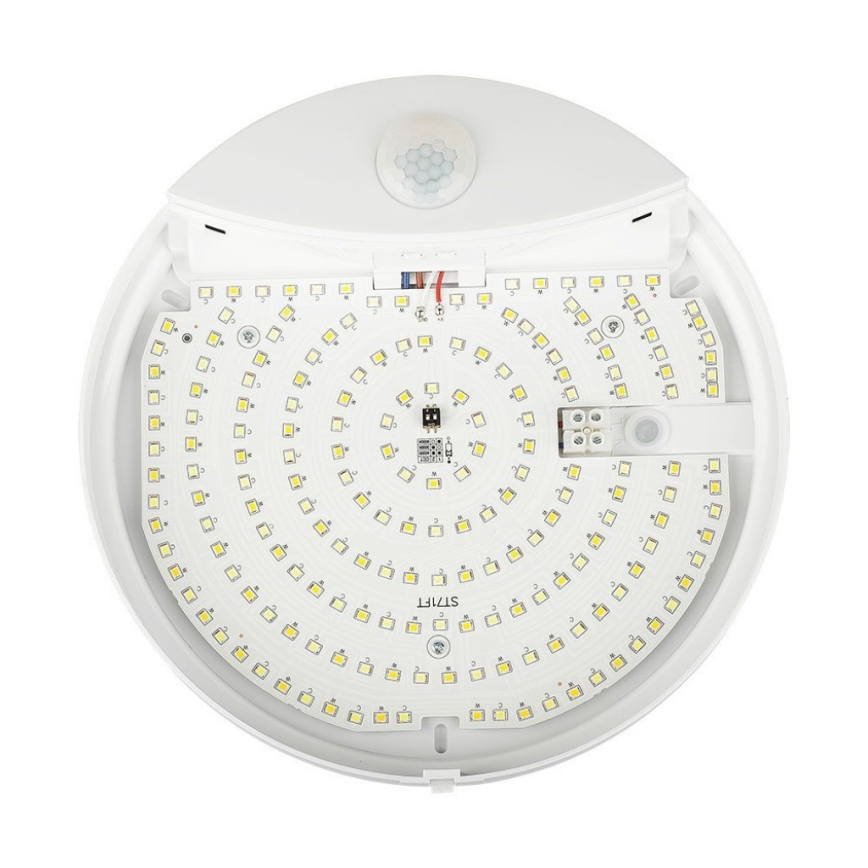 LED-Wandleuchte für Badezimmer mit Sensor SAMSUNG CHIP LED/15W/230V 3000/4000/6000K IP44 weiß