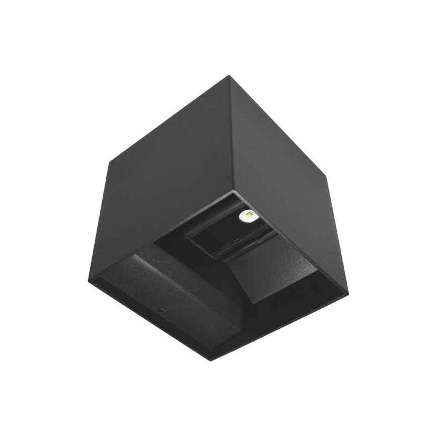 LED-Wandleuchte für den Außenbereich KREON 2xLED/3W/230V IP54 4000K schwarz