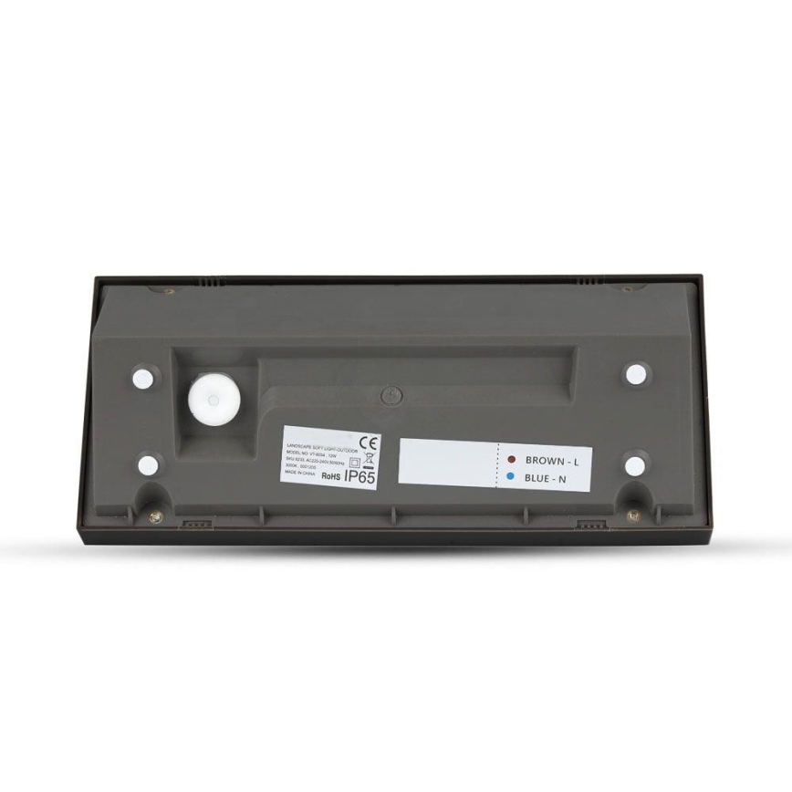 LED-Wandleuchte für den Außenbereich LED/12W/230V 3000K IP65 schwarz