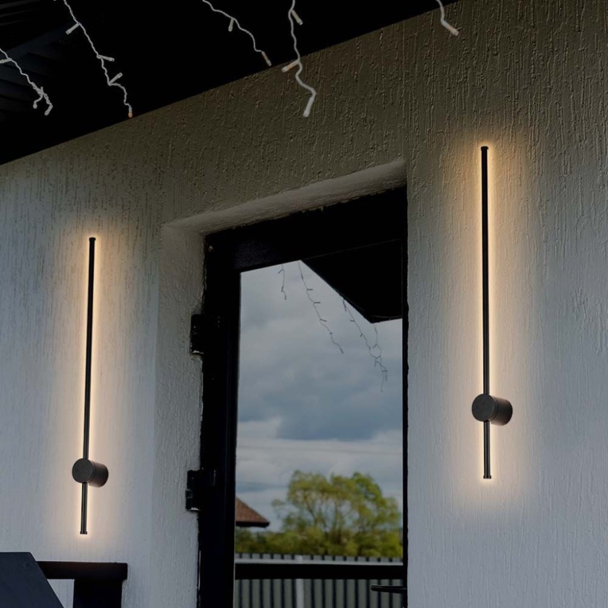 LED-Wandleuchte für den Außenbereich LED/12W/230V 3000K IP65 schwarz