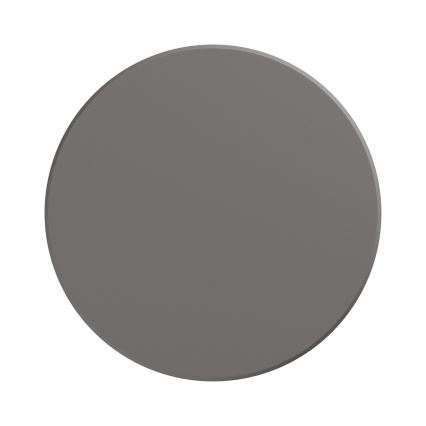 LED-Wandleuchte für den Außenbereich PIATTA LED/18W/230V 3000/4000/6000K d 25 cm IP44 grau
