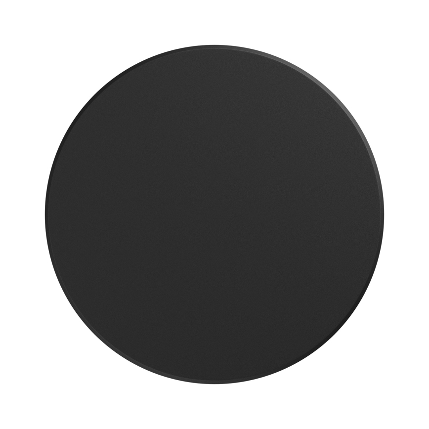 LED-Wandleuchte für den Außenbereich PIATTA LED/18W/230V 3000/4000/6000K d 25 cm IP44 schwarz