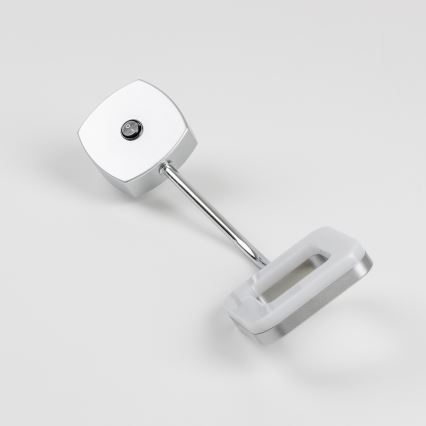 LED Wandleuchte für die Steckdose LED/3,2W/230V Mattchrom