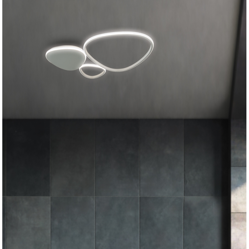 LED-Wandleuchte HELIX LED/33W/230V grau