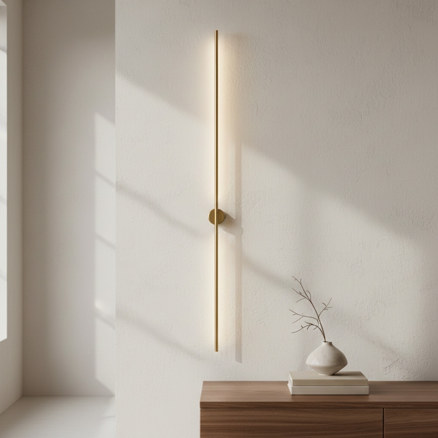 LED-Wandleuchte LANA, 12 W, 230 V, 4000 K, mattgold