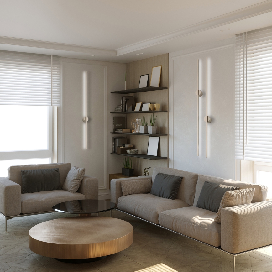 LED-Wandleuchte LANA LED/12W/230V 4000K beige