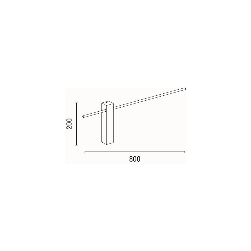 LED-Wandleuchte LED/10W/230V 3000K