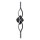 LED-Wandleuchte LED/12W/230V 3000-6500K schwarz