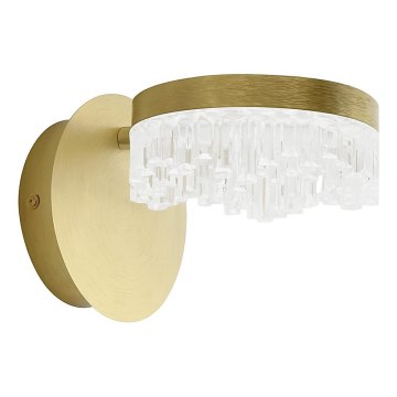 LED-Wandleuchte LED/4W/230V goldfarben