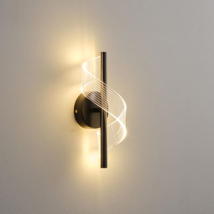 LED-Wandleuchte LED/8W/230V 3000K schwarz