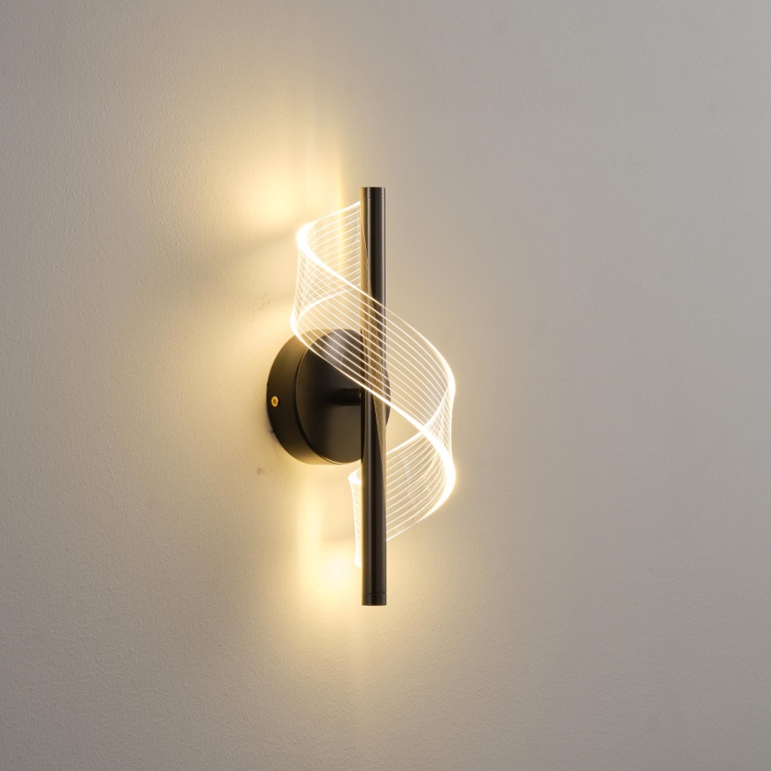 LED-Wandleuchte LED/8W/230V 3000K schwarz