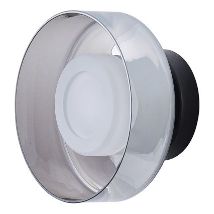 LED-Wandleuchte LED/8W/230V 3000K schwarz/rauchig