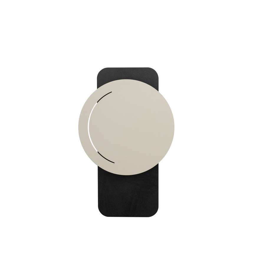 LED-Wandleuchte LITO LED/7W/230V schwarz/beige