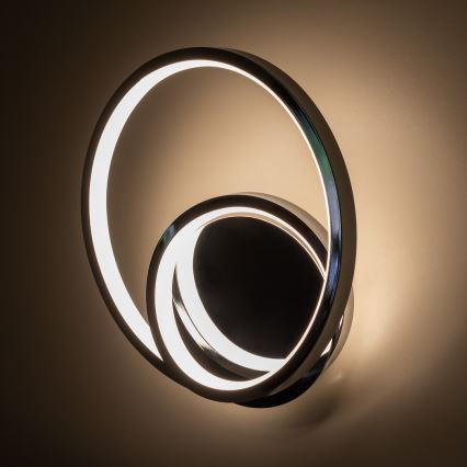 LED-Wandleuchte LUCERO LED/13W/230V glänzendes Chrom