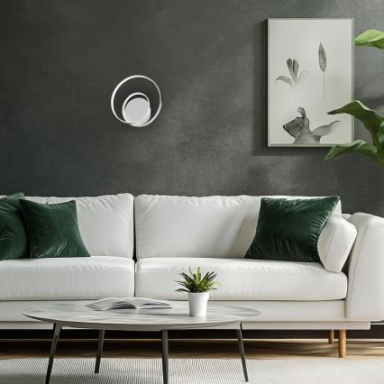 LED-Wandleuchte LUCERO LED/13W/230V glänzendes Chrom