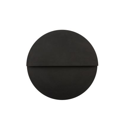 LED-Wandleuchte LUNA LED/7W/230V d 26 cm schwarz