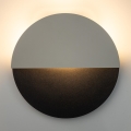 LED-Wandleuchte LUNA LED/7W/230V d 36 cm schwarz/beige