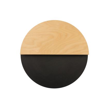 LED-Wandleuchte LUNA LED/7W/230V d 36 cm schwarz/beige