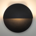 LED-Wandleuchte LUNA LED/7W/230V d 36 cm schwarz