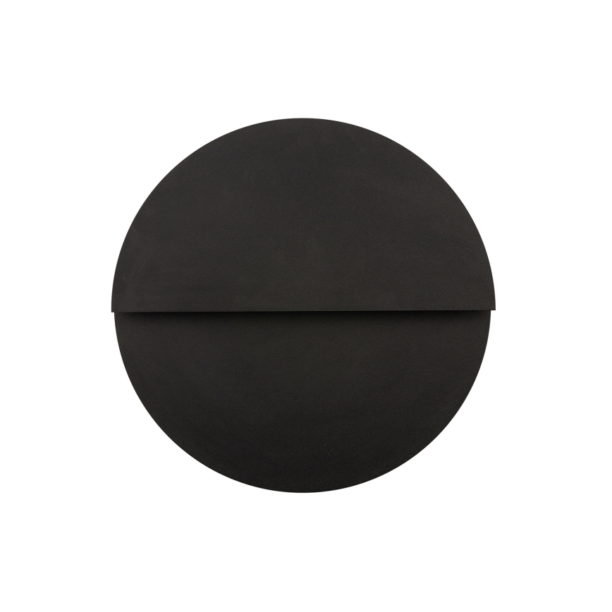 LED-Wandleuchte LUNA LED/7W/230V d 36 cm schwarz