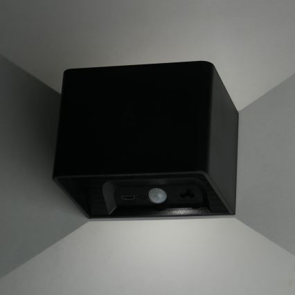 Dimmbare LED-Touch-Wandleuchte mit Sensor MIRI LED/2,5W/3,7V 3000/4000/6400K 4000 mAh schwarz