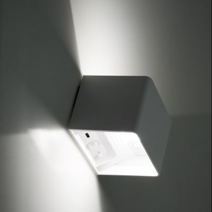 Dimmbare LED-Touch-Wandleuchte mit Sensor MIRI LED/2,5W/3,7V 3000/4000/6400K 4000 mAh weiß
