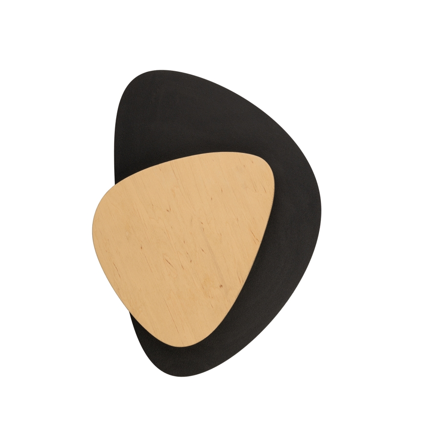 LED-Wandleuchte PEDRA LED/7W/230V schwarz/beige