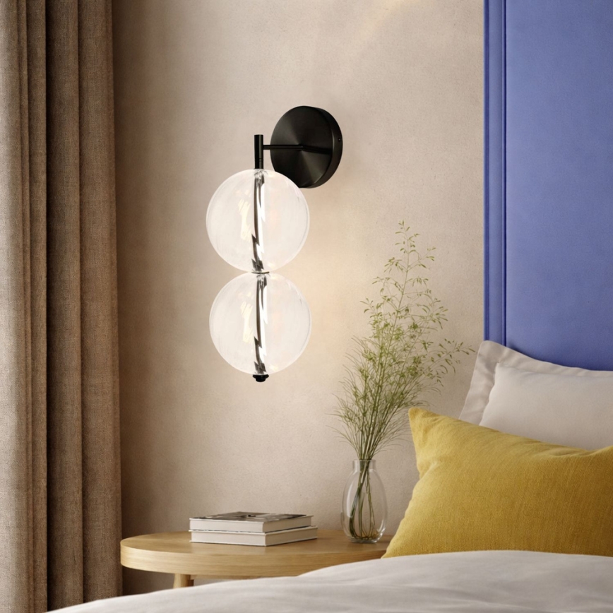 LED-Wandleuchte PLAYA LED/10W/230V, schwarz