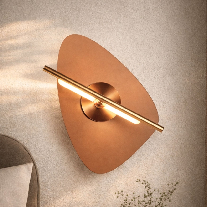LED-Wandleuchte RELAX LED/5W/230V gold/rauchbraun