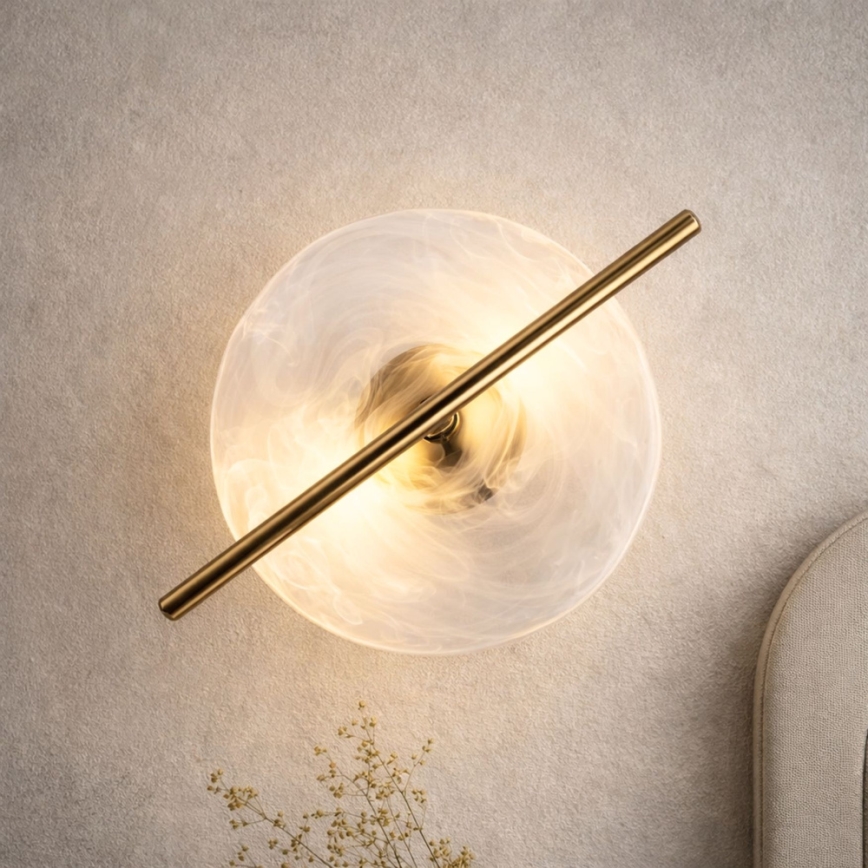 LED Wandleuchte RELAX LED/5W/230V gold/weiß