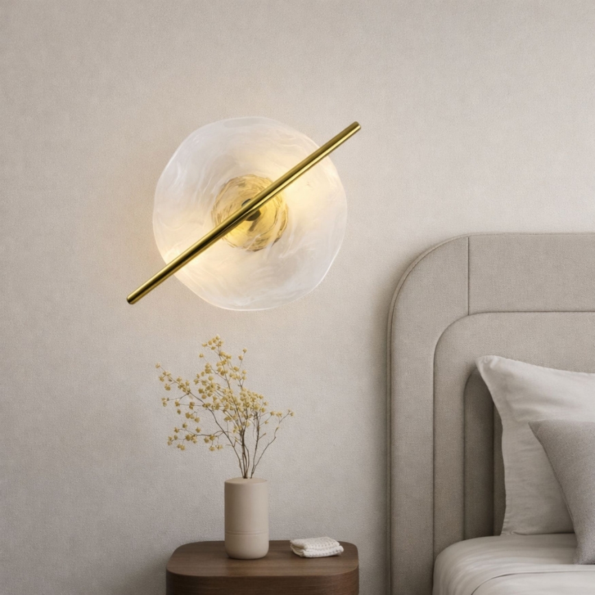 LED Wandleuchte RELAX LED/5W/230V gold/weiß