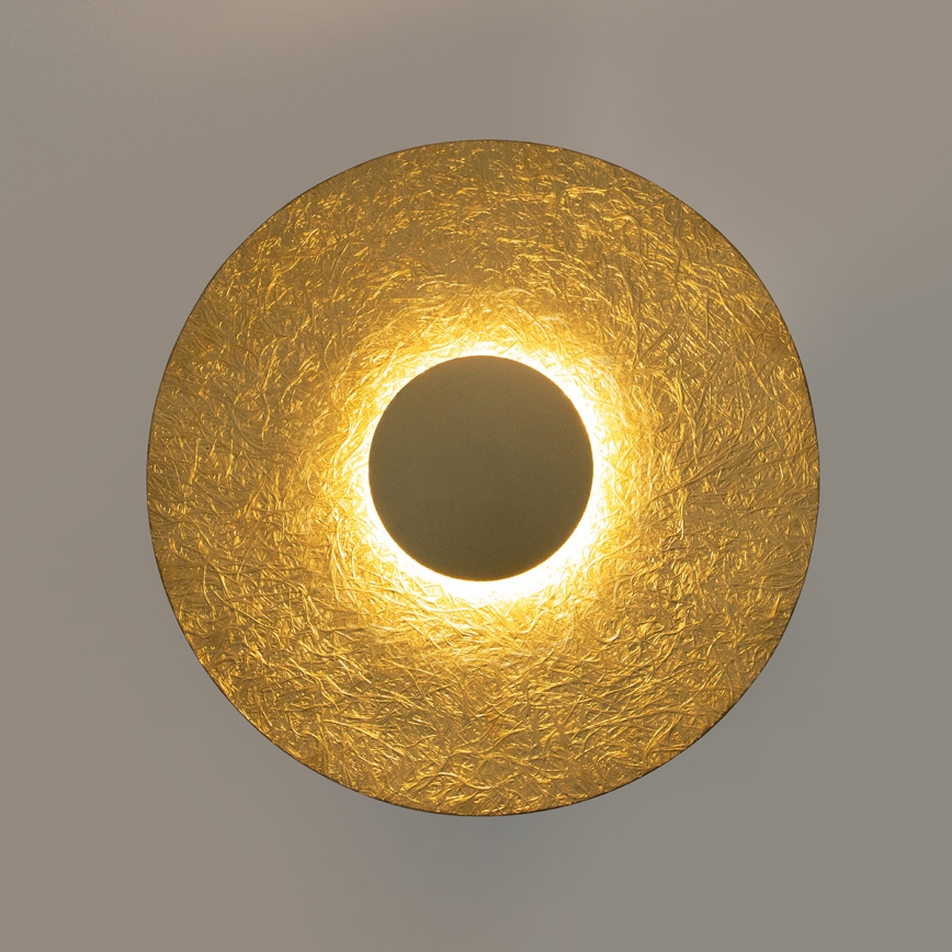 LED-Wandleuchte SOLE LED/7W/230V d 44 cm golden