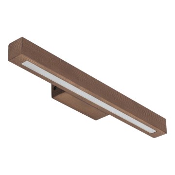 LED-Wandleuchte TEO LED/8W/230V 3000K Walnuss