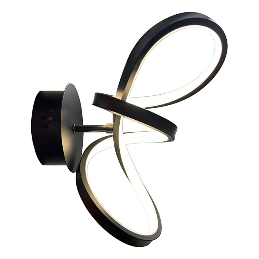 LED-Wandleuchte TESORO LED/15W/230V schwarz