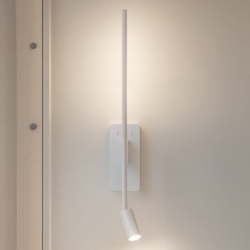 LED-Wandleuchte TORCH LED/6W/230V + LED/3W weiß