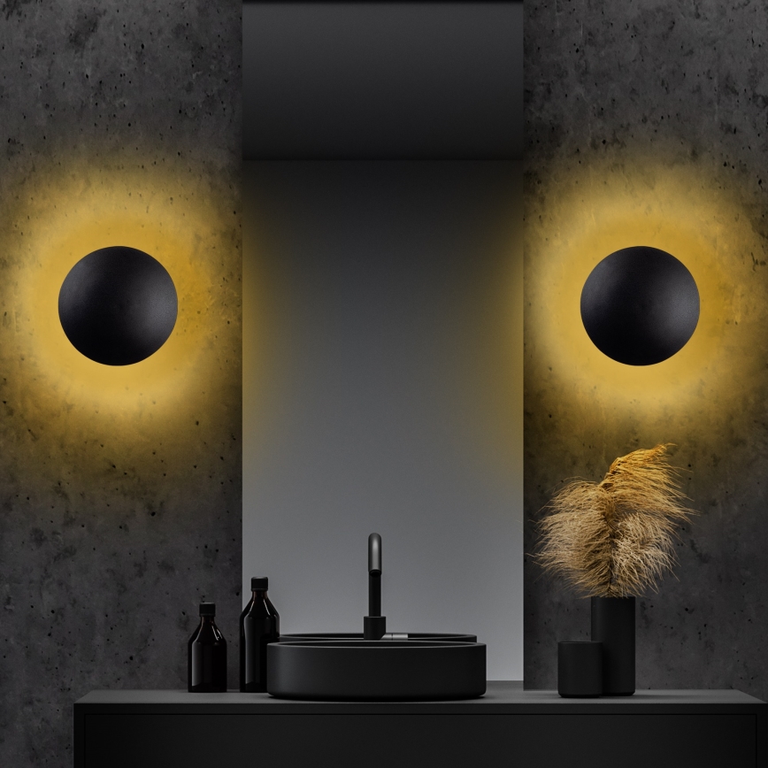 LED-Wandleuchte YOSMA LED/5W/230V 3000K schwarz/kupfern