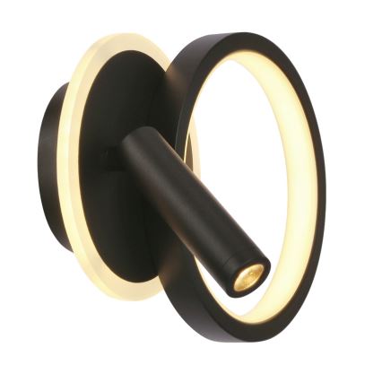 LED-Wandspot MONET LED/16W/230V schwarz