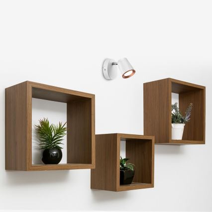 LED Wandleuchte Spot LED/5W/230V 4000K Weiß