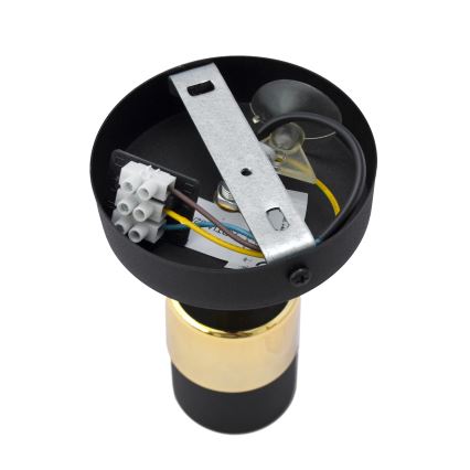 LED-Wandstrahler TUBSSON 1xGU10/4,8W/230V schwarz/golden