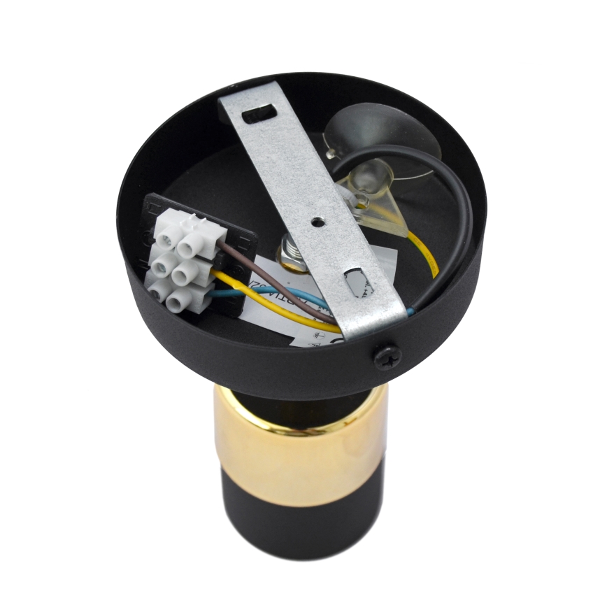 LED-Wandstrahler TUBSSON 1xGU10/4,8W/230V schwarz/golden