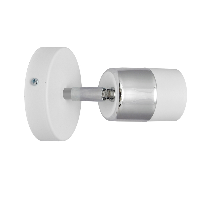 LED-Wandstrahler TUBSSON 1xGU10/4,8W/230V weiß/glänzendes Chrom