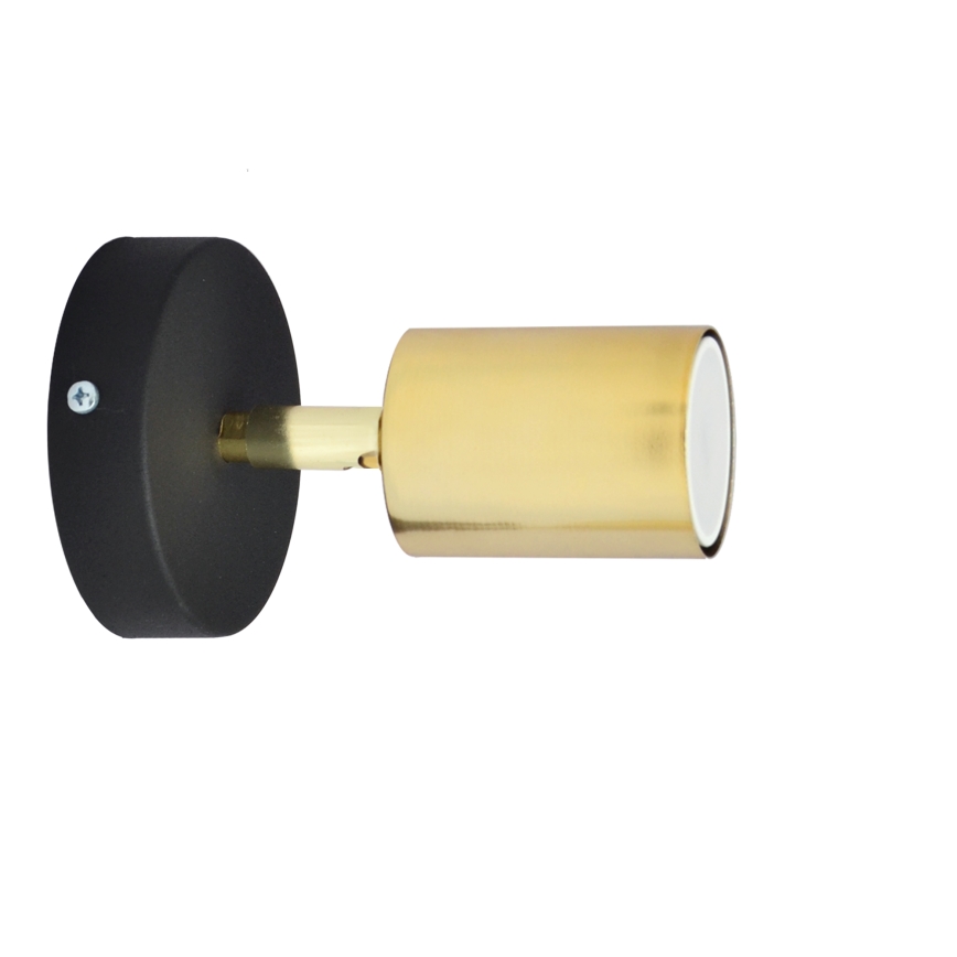 LED Wandstrahler TUNE 1xGU10/4,8W/230V golden/schwarz