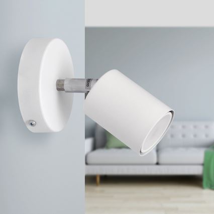 LED-Wandstrahler TUNE 1xGU10/4,8W/230V weiß