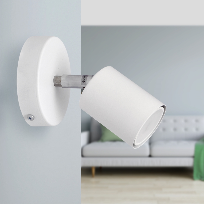 LED-Wandstrahler TUNE 1xGU10/4,8W/230V weiß