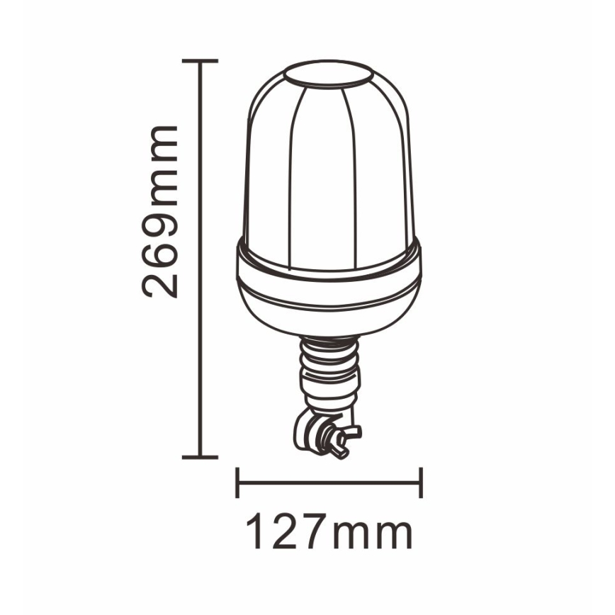 LED-Warnleuchte LED/12-24V IP66