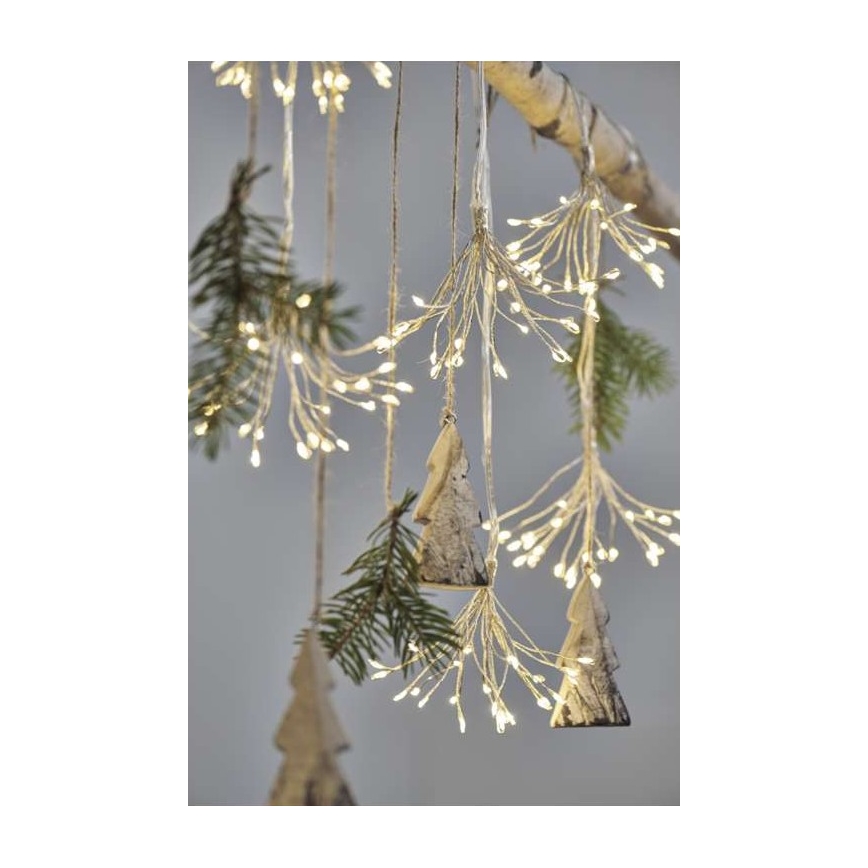 LED Weihnachts-Lichterkette 150xLED/5,35m warmweiß